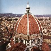 BRUNELLESCHI, Filippo Dome of the Cathedral  dfg oil painting artist